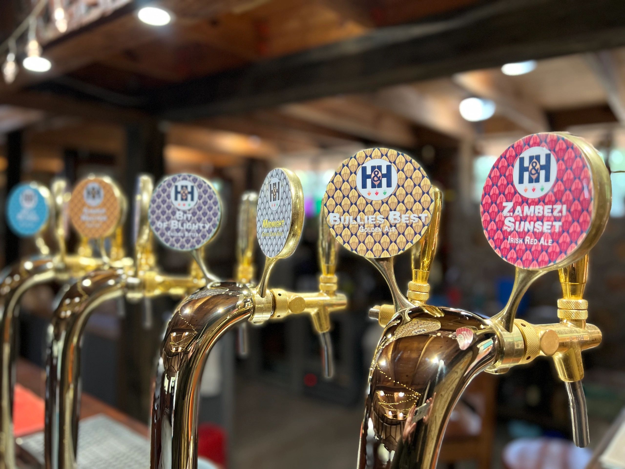 Our Beers Hog and Hunter Breweries